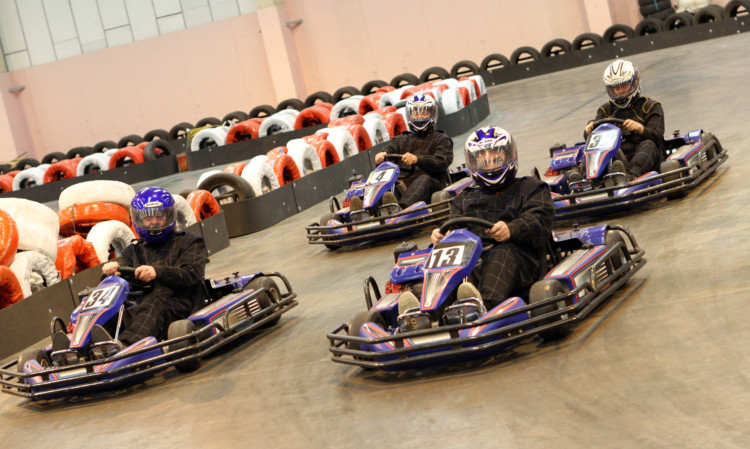 Karters using the Dundee centre.