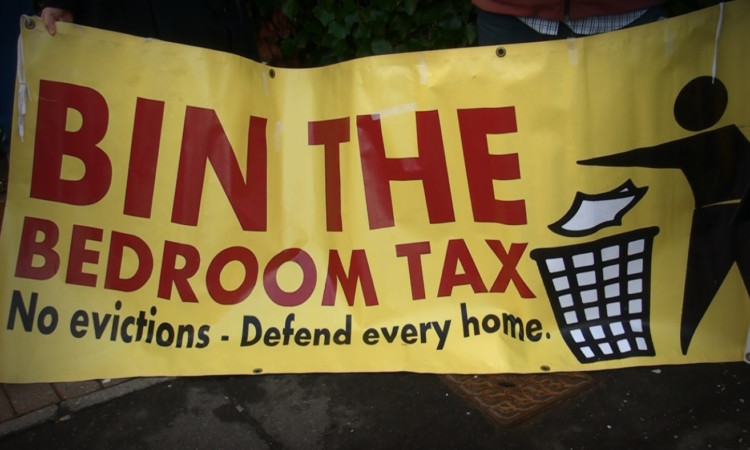 Demonstrators have held several protests against the so-called bedroom tax.