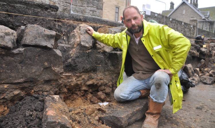 Fife Council archaeologist Douglas Speirs.