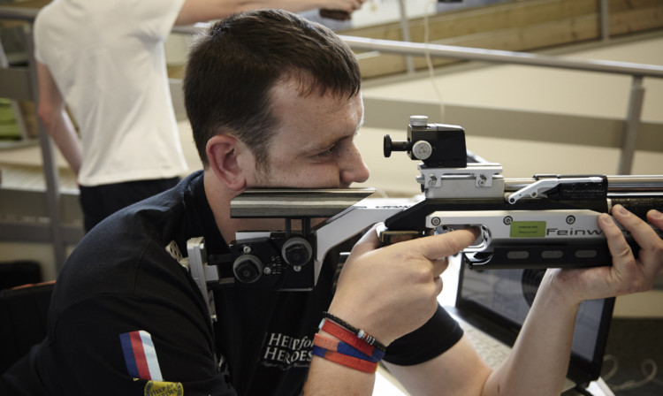 Lee Aitchison rifle shooting.