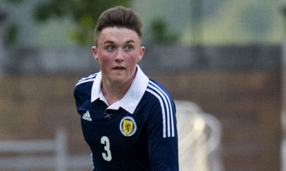 John Souttar in action for Scotland U17s.