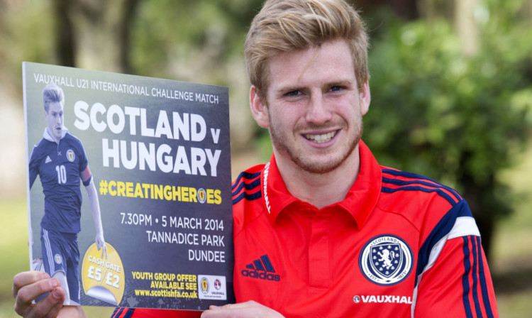 tuart Armstong previews Scotland U21 fixture with Hungary.