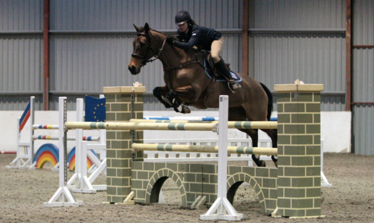 Sunday Foxhunter winner Emma Murray