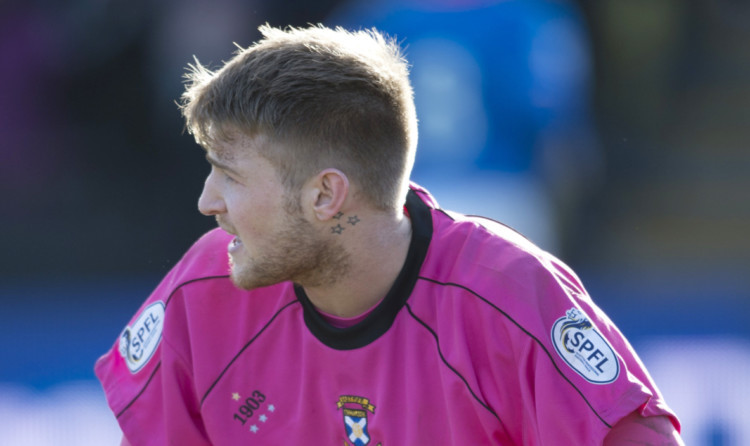 East Fife goalkeepr Greg Paterson.