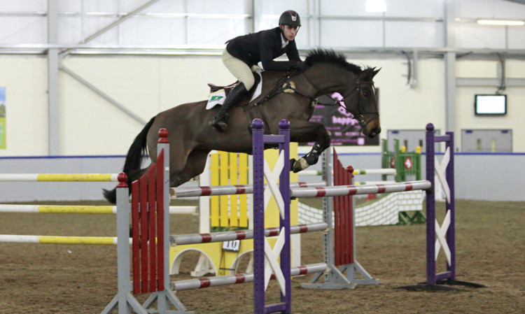 Foxhunter winner and Royal Highland Show qualifier Wills Oakden and Greystone Midnight Melody