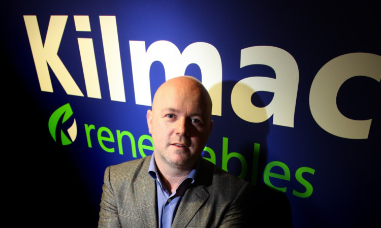 Richard Kilcullen, co-founder and director of Kilmac Group, at the opening of the new Dundee office.