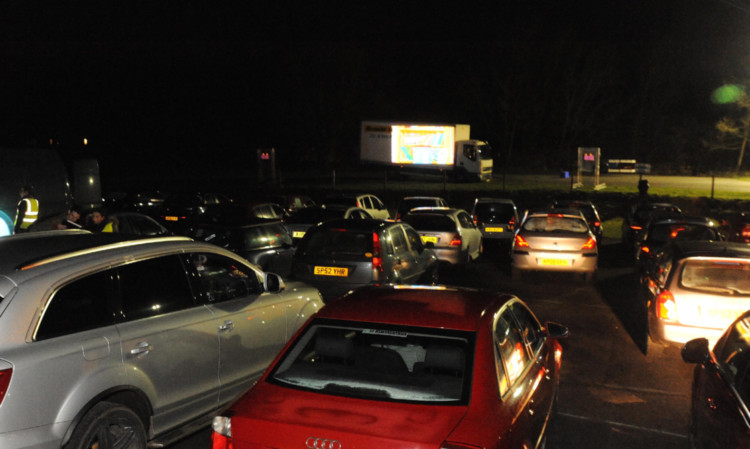 Drive in movie of Toy Story at Fife Airport

(c) David Wardle