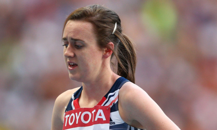 Tough time in Poland: Laura Muir.