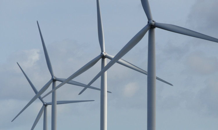 The Little Raith Windfarm, Cowdenbeath.