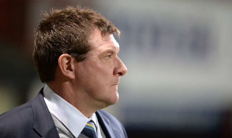 St Johnstone manager Tommy Wright.