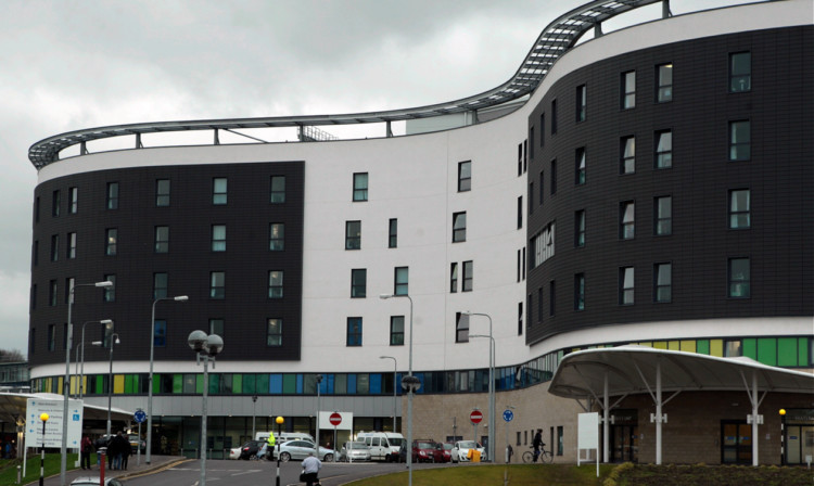 The Victoria Hospital in Kirkcaldy.