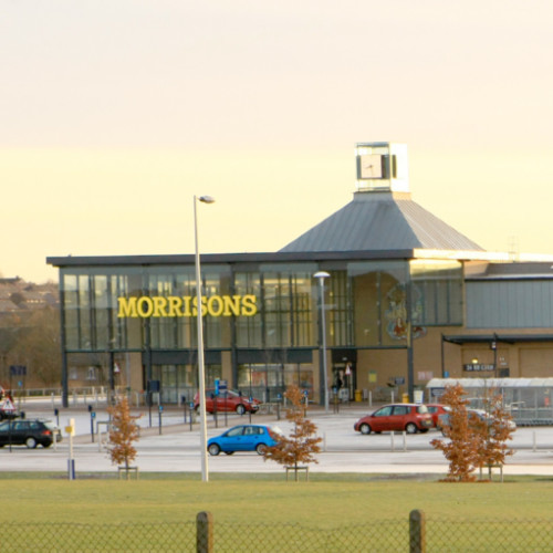 Bob Douglas, Evening Telegraph. Fintry assault. Pic of the busy Forfar Road at Morrisons.