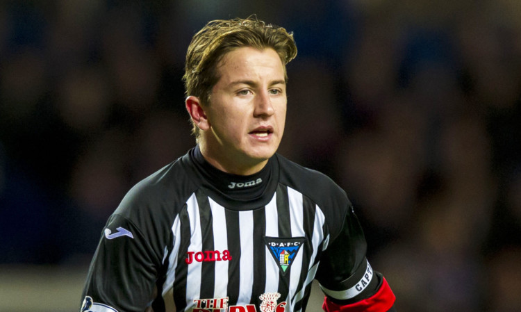 Josh Falkingham was made captain after Dunfermline's descent into administration. 