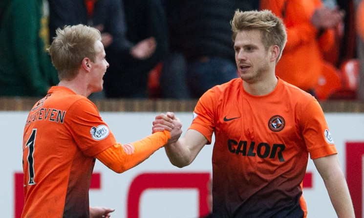 Stuart Armstrong (right) will have caught the eye with a fine finish on Saturday.