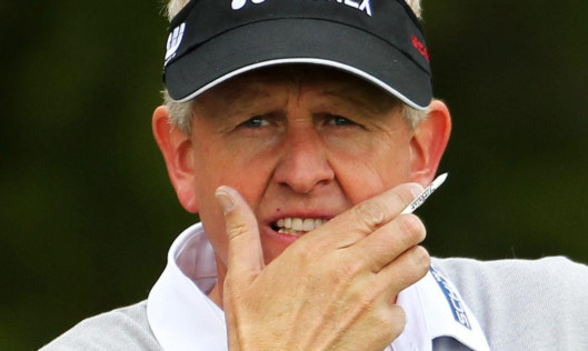 Colin Montgomerie has had three top-10 finishes on the US Senior Tour.