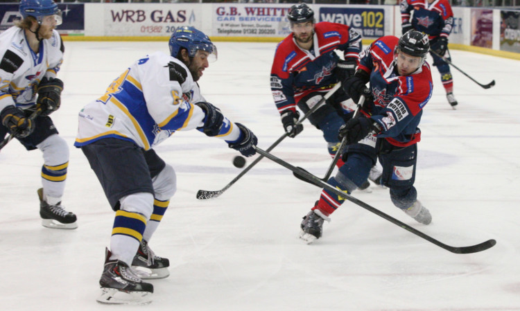 Action from Sunday's Dundee Stars v Fife Flyers match.