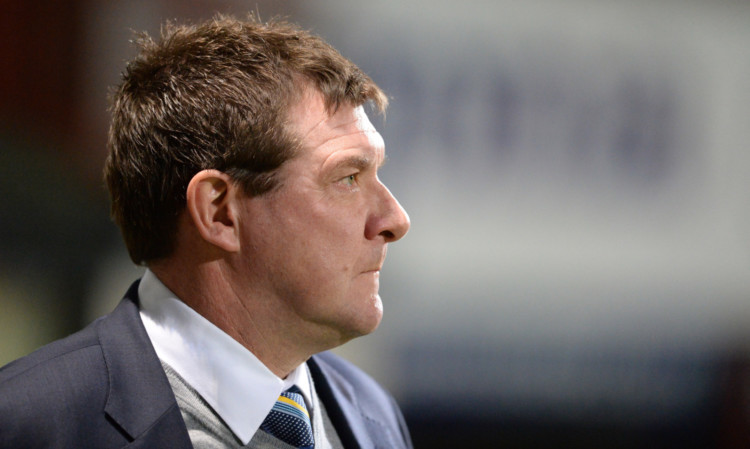 St Johnstone manager Tommy Wright.
