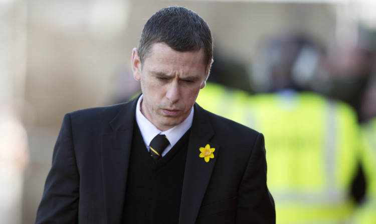 East Fife manager Gary Naysmith.