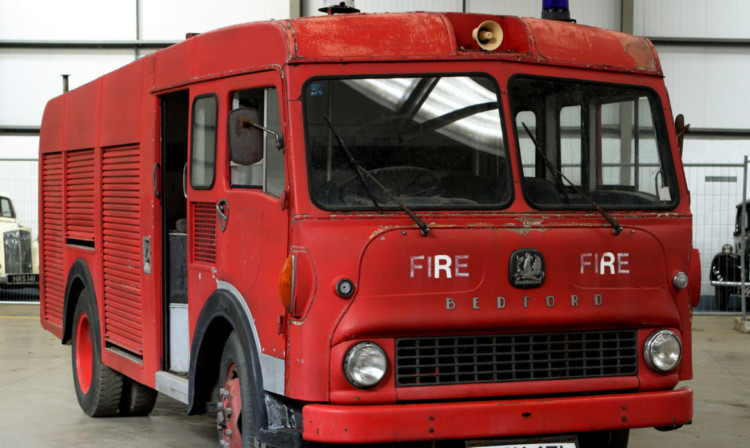 This 52-year-old fire engine is going under the hammer this month.