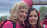 Ribbonwalkers Marion Ivatt and Sheena Mulhern.