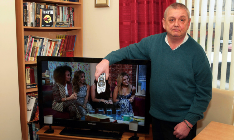 Terry Small has had his television replaced and his faith in human nature restored.