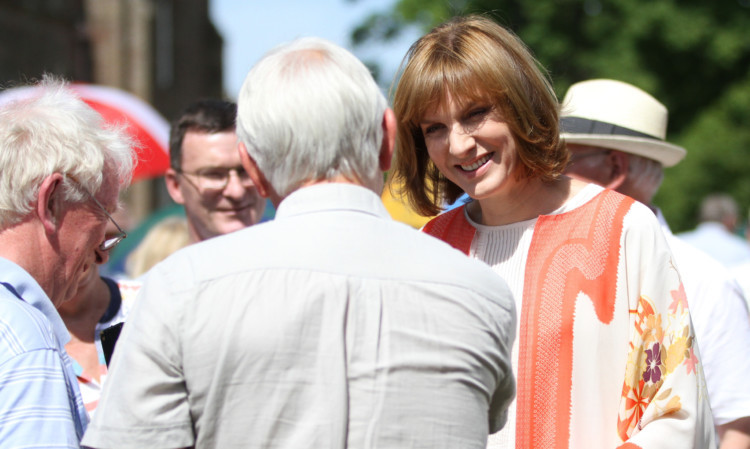 The Antiques Roadshow being filmed at Scone Palace last July.