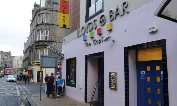 The former Lloyds Bar.