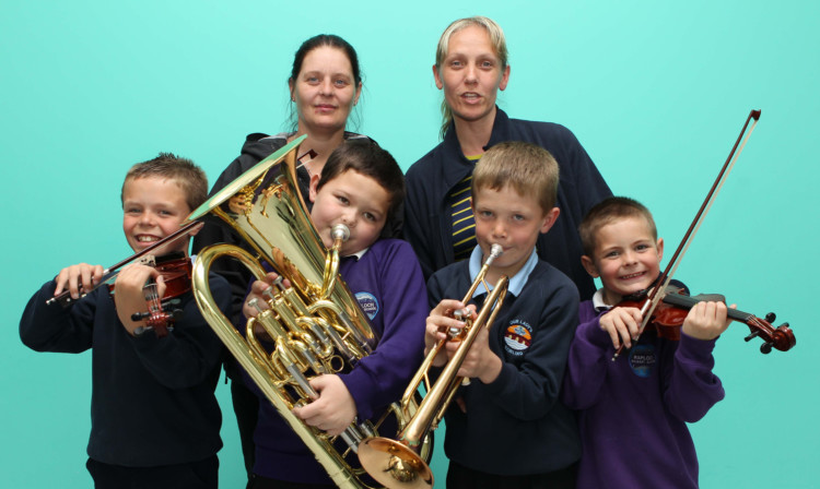 Big Noise Orchestra is run by Sistema Scotland.