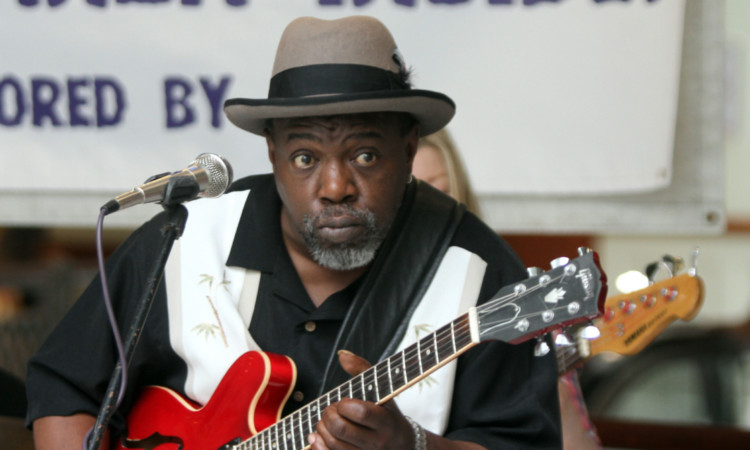 US guitarist and singer Lurrie Bell performs at last years Bonanza.