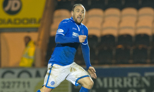 Lee Croft, pictured in action against St Mirren, insists the Perth club wont be resting on their laurels.