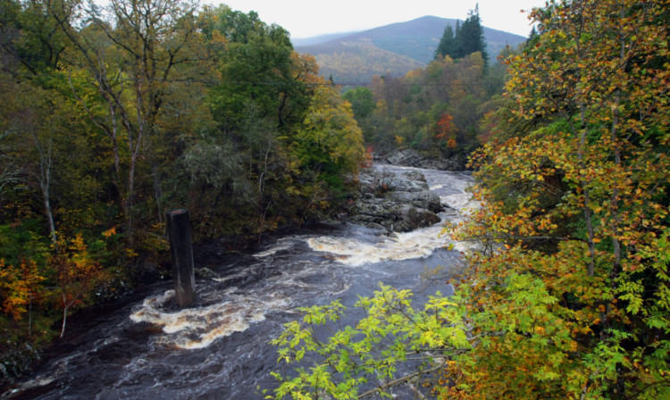 The River Garry near Killiecrankie.