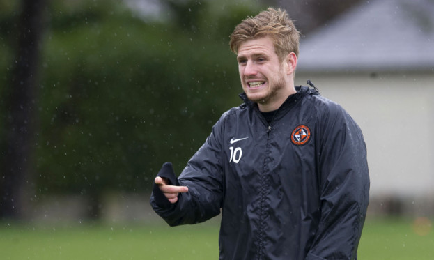 Stuart Armstrong says he was getting 'bored' after training finished.