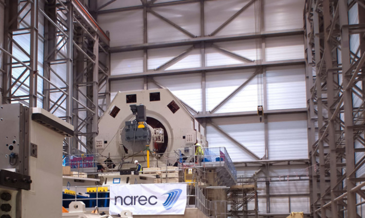 Narec's 15MW test bed facility