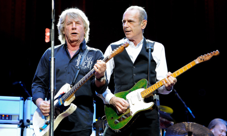 Rick Parfitt and Francis Rossi of Status Quo.