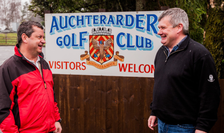 Auchterarder GC managing secretary David Smith are happy with the compromise.