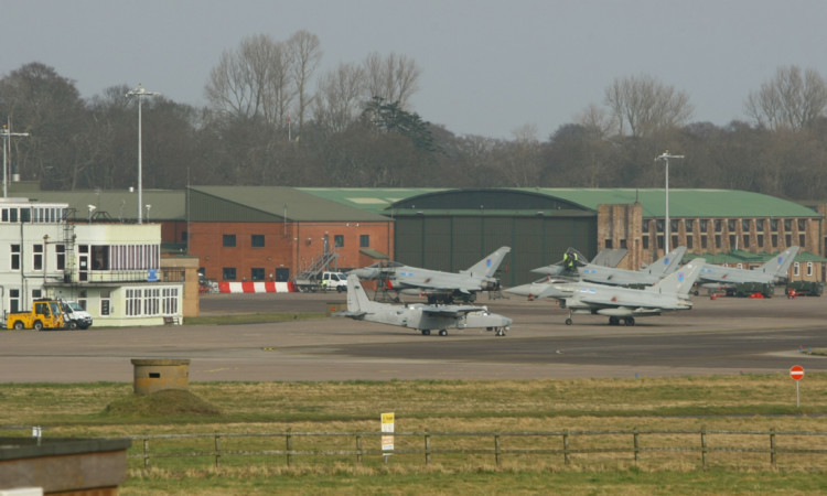 The for a commercial airport at the site of the RAF Leuchars air base has been made.