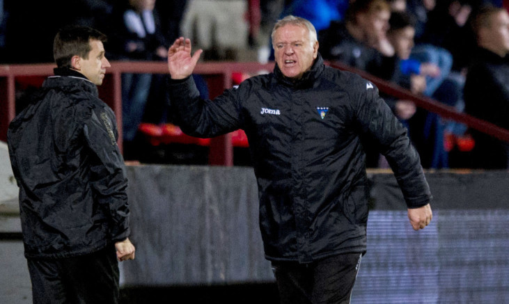 Dunfermline manager Jim Jefferies.