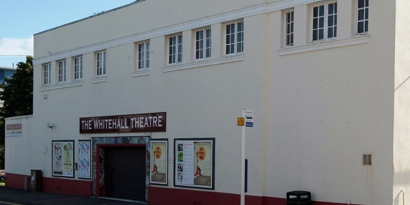 Kim Cessford, Courier 14.08.11 - the Whitehall Theatre has gone into administration - pictured is the exterior of the building - words from Alan