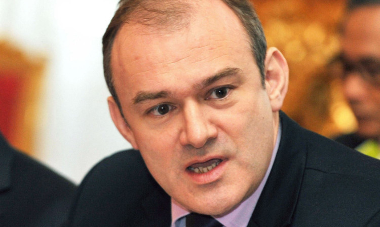 UK Energy Secretary Ed Davey has hit out at the SNP.