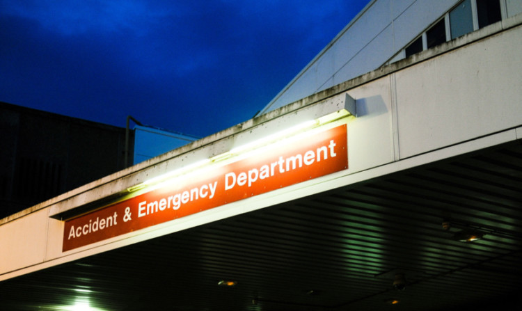 Kim Cessford - 03.05.13 - pictured for Ninewells Hospital feature is the entrance to A+E at the hospital