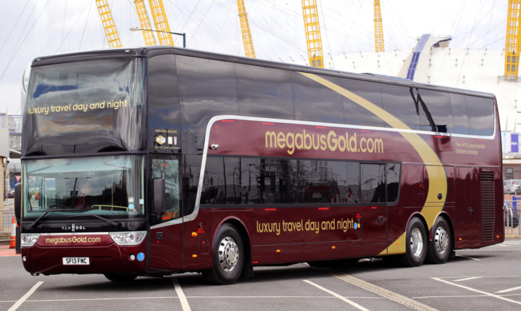 The megabusGold.com sleeper coach service won the technology and innovation prize at the UK Coach Awards