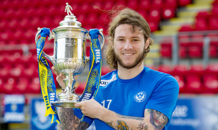 Stevie May: hopes to end run of blanks against Aberdeen.