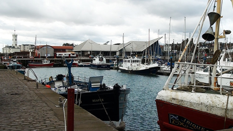 Arbroath Harbour.