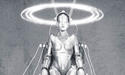 A still from the classic film, Metropolis.