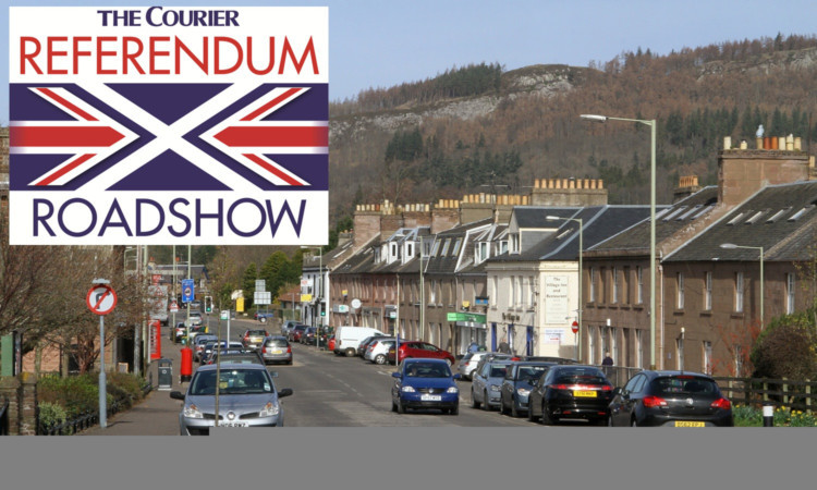 Our roadshow visits Bridge of Earn High Street from 10am on Wednesday, before heading to Errol in the afternoon.