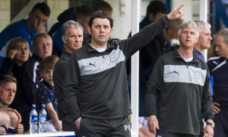 Paul Hartley returns to Recreation Park this weekend as he attempts to guide Dundee to the Championship title.