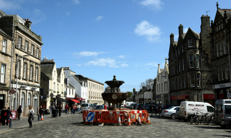 Market Street in St Andrews.