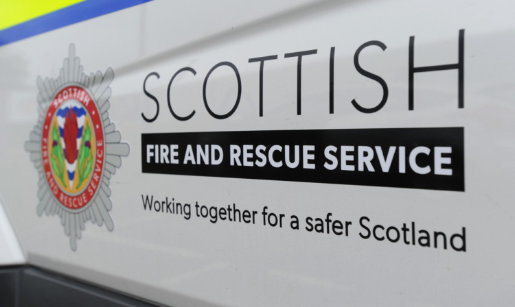 Kim Cessford - 11.06.13 - FOR FILE - pictured is the logo of the Scottish Fire and Rescue Service