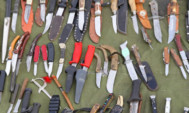 Tackling knife crime has been a key police objective.