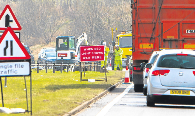 Cameras will be installed every three to four miles along single carriageway parts of the A9.